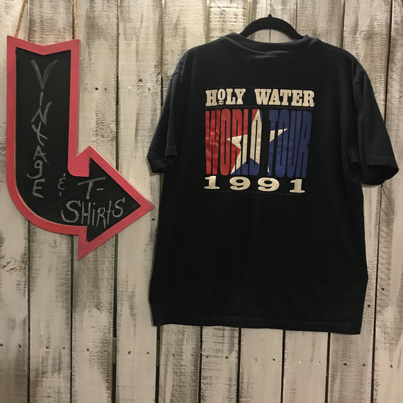 Vintage Bad Company 1990 Holy Water T-Shirt Sz L - Picture 4 of 8